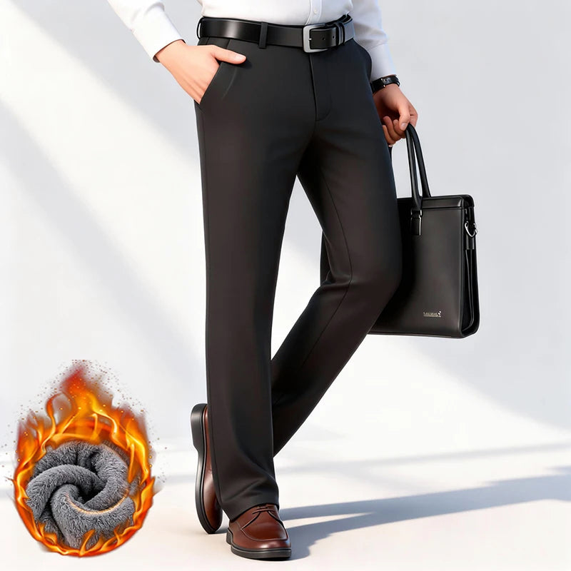 CONOR™™ | Men's Fleece-Lined Business Trousers