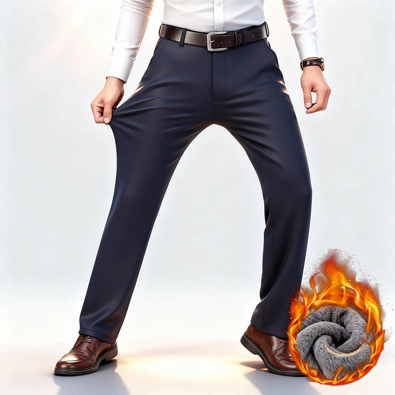 CONOR™™ | Men's Fleece-Lined Business Trousers