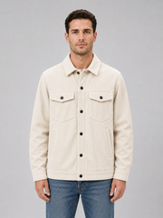 CONOR™ | Cotton Button-Up Shirt Jacket