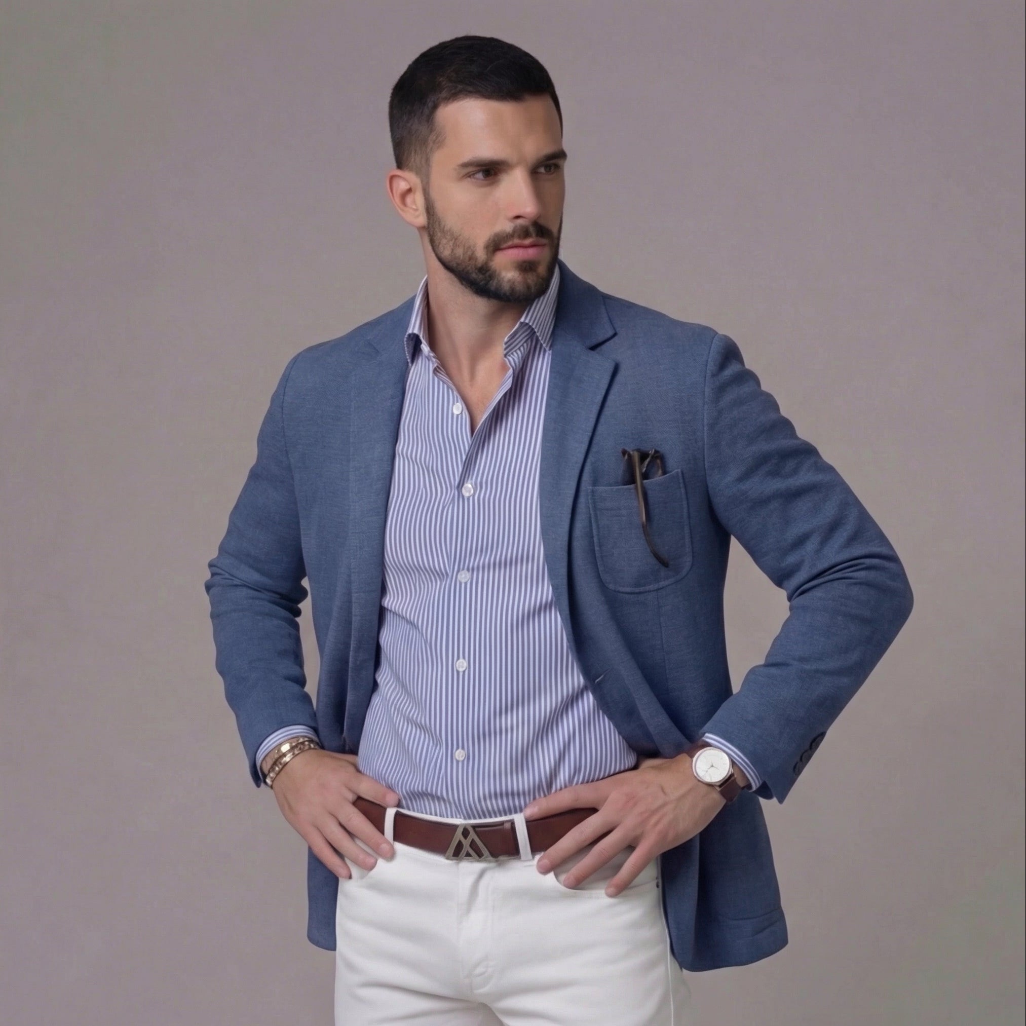 CONOR™| Men's Everyday Linen Blazer