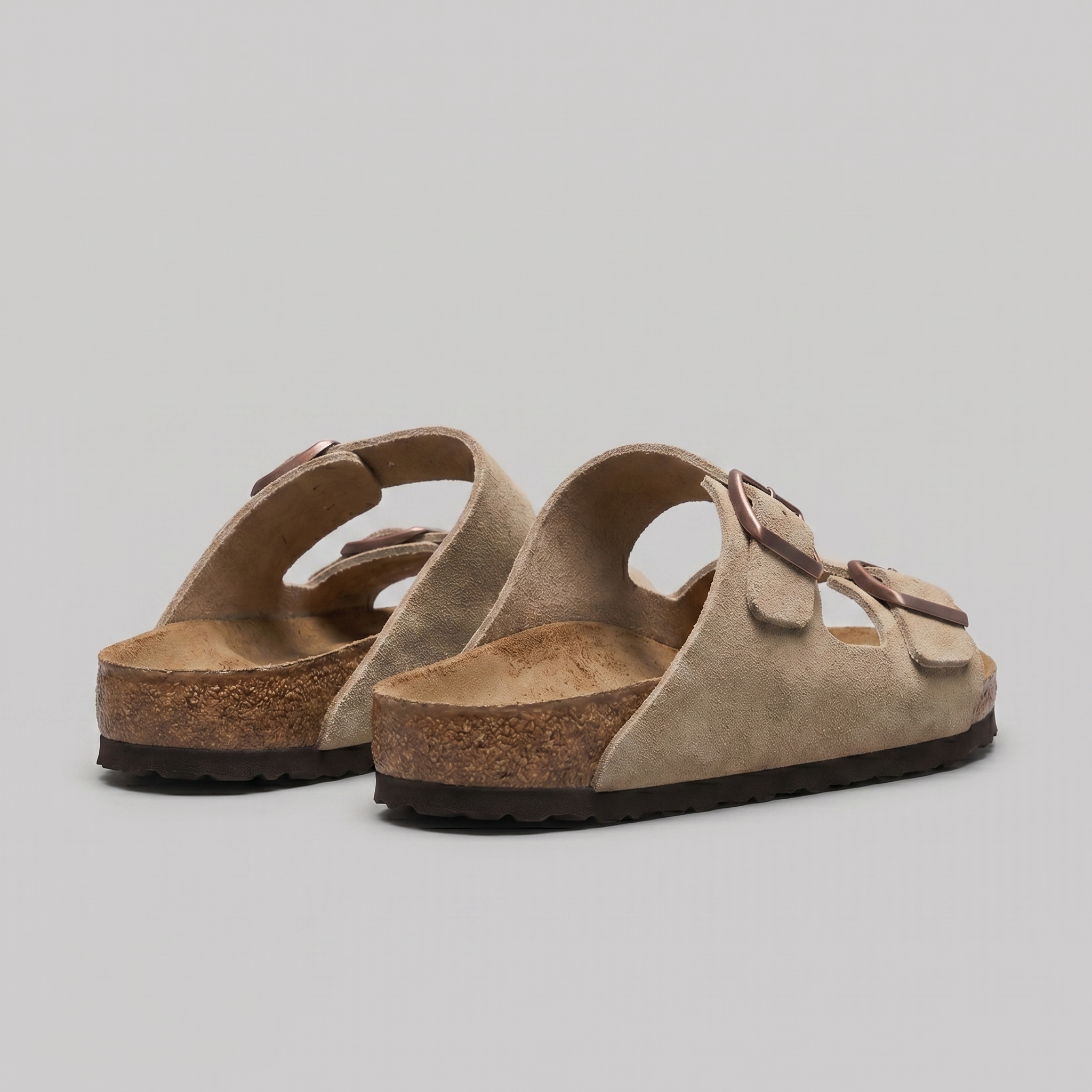 CONOR™™ | Men's Double-Buckle Suede Sandals