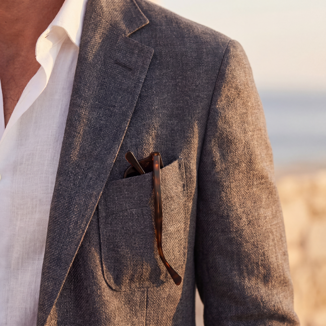 CONOR™| Men's Unstructured Shoulder Blazer
