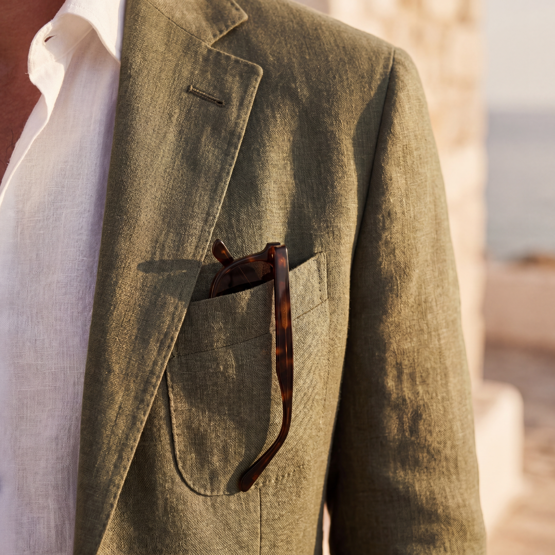 CONOR™| Men's Unstructured Shoulder Blazer
