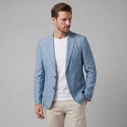 CONOR™| Men's Two-Button Linen Blazer