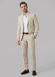 CONOR™™ | Men's Linen Blend Two-Piece Suit