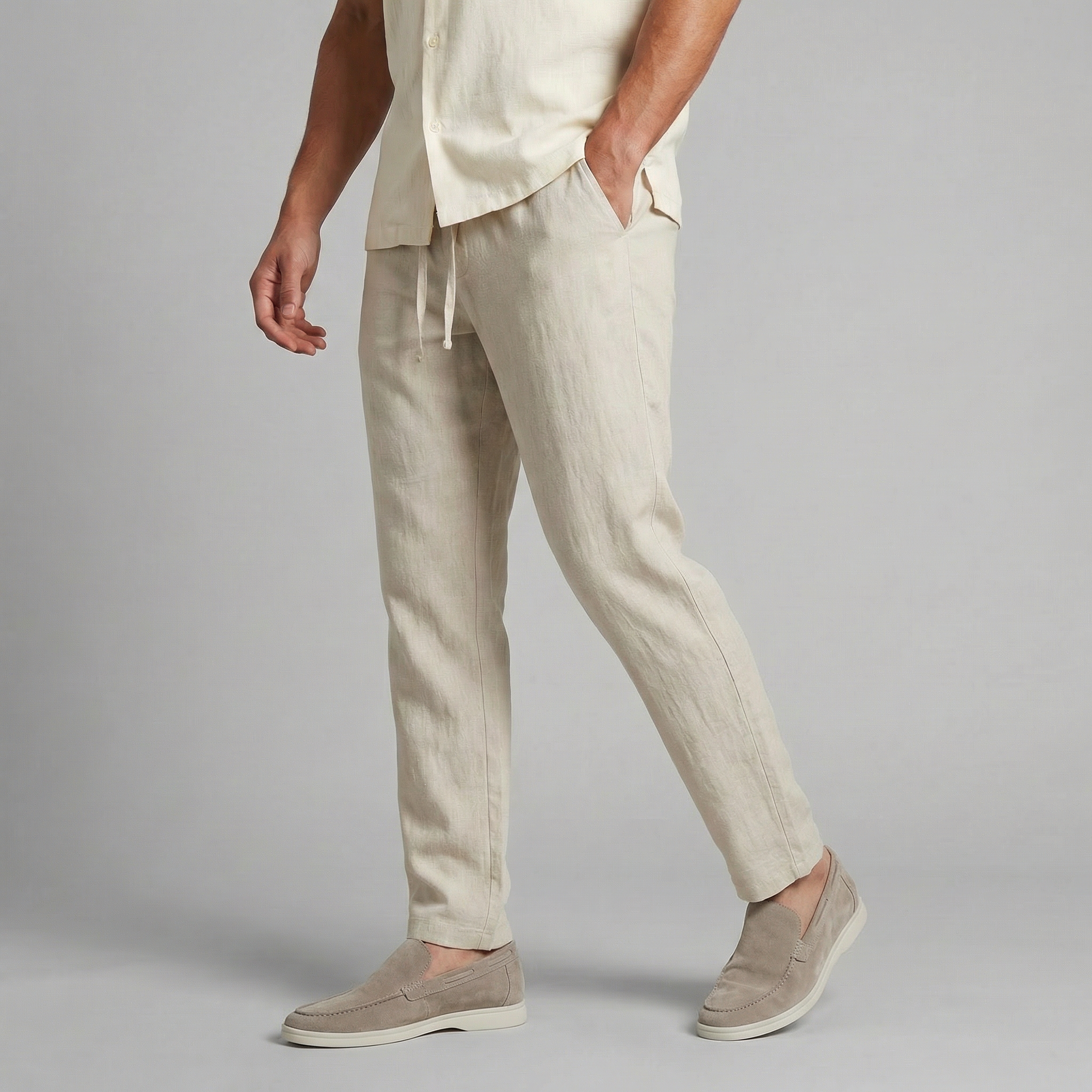 CONOR™™ | Men's Casual Linen Pull-On Pants