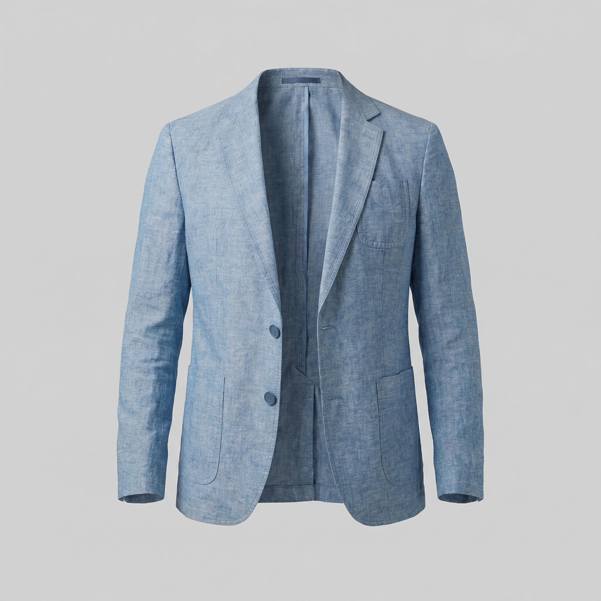 CONOR™| Men's Two-Button Linen Blazer