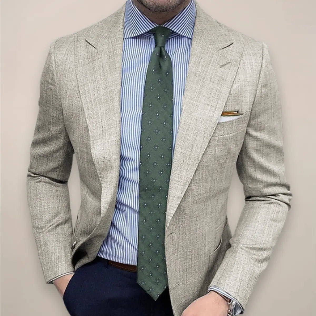 CONOR™| Linen Blazer