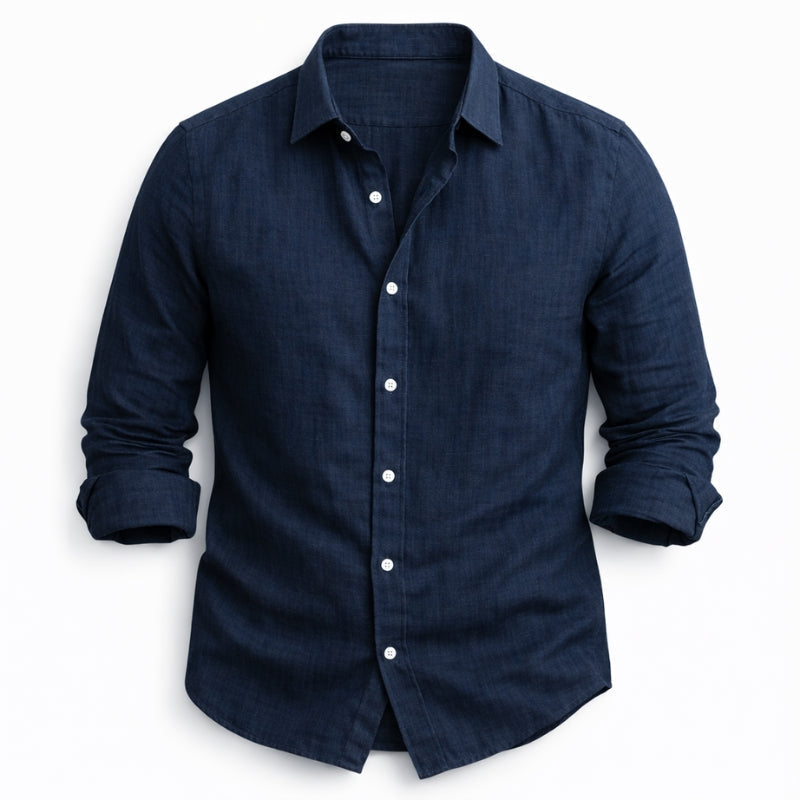CONOR™™ | Men's Cotton-Linen Longsleeve