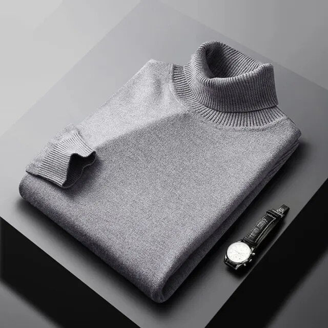 CONOR™ | LONG SLEEVE TURTLENECK SWEATER FOR MEN