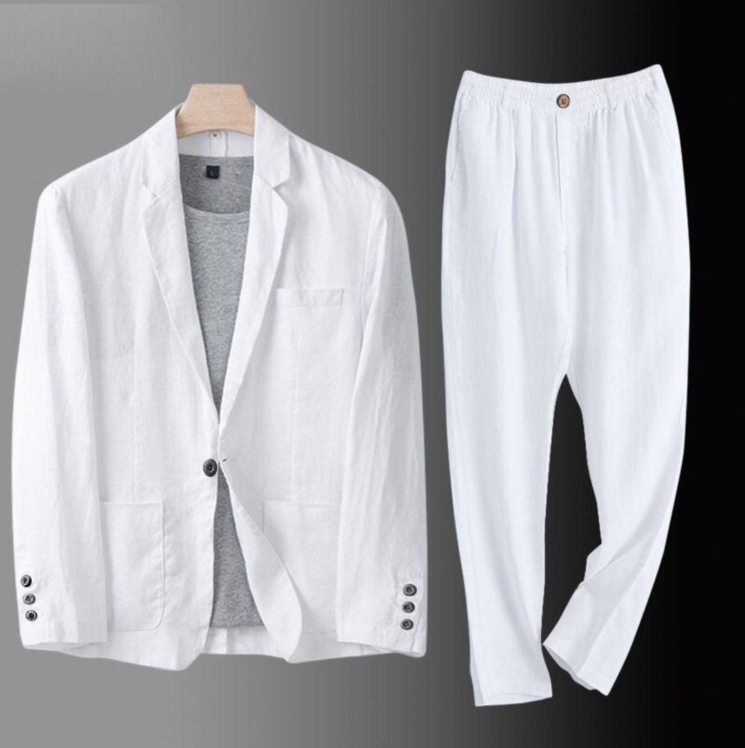 CONOR™™ | Men's Pure Linen Coord