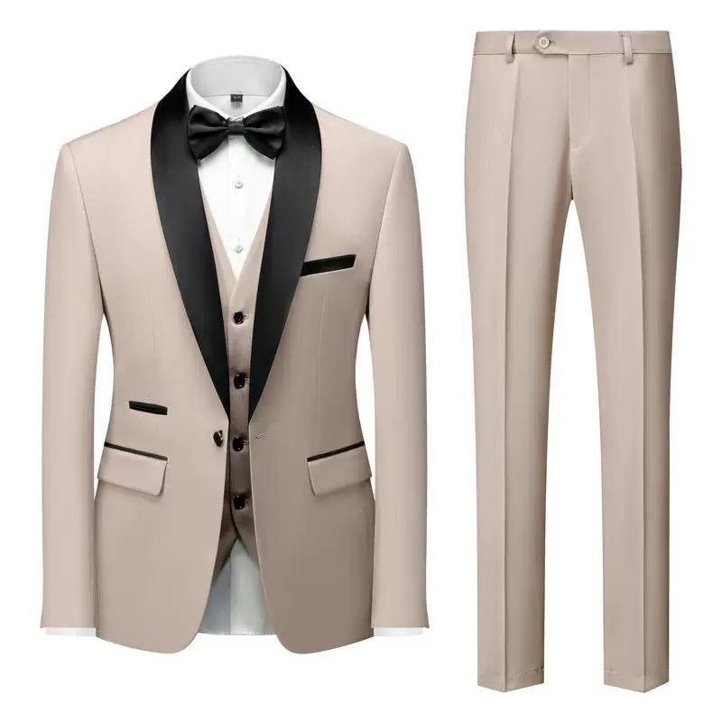 CONOR™™ | Men's Satin-Trim Evening Tuxedo