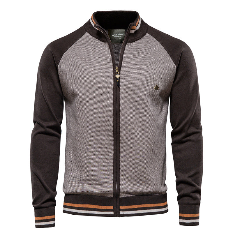 CONOR™™ | Zip-Up Knit Jacket