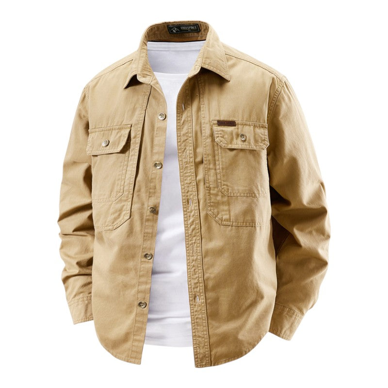 CONOR™ | LONG SLEEVE UTILITY SHIRT FOR MEN