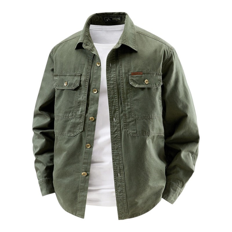 CONOR™ | LONG SLEEVE UTILITY SHIRT FOR MEN