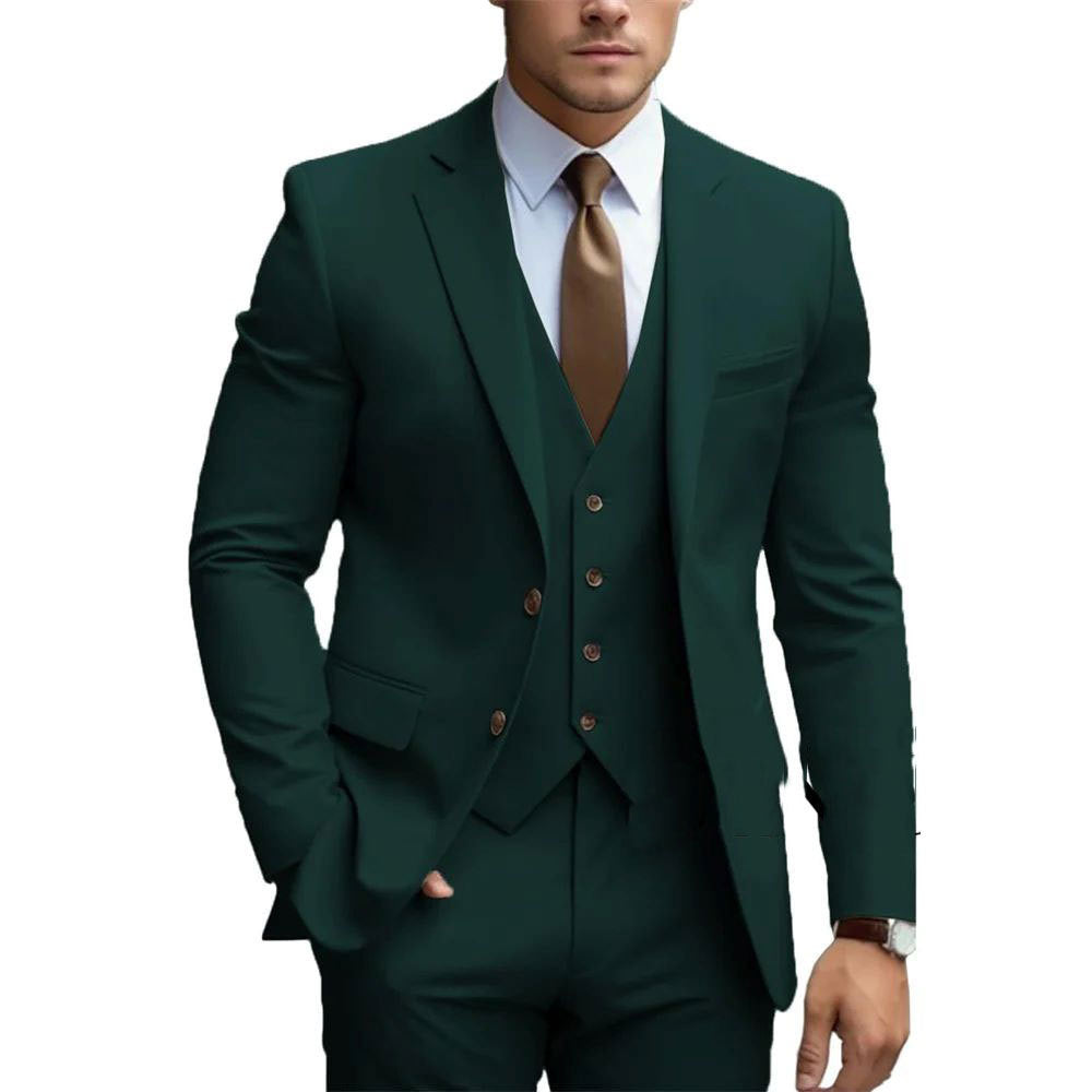 CONOR™™ | Men's Waistcoat & Blazer Suit