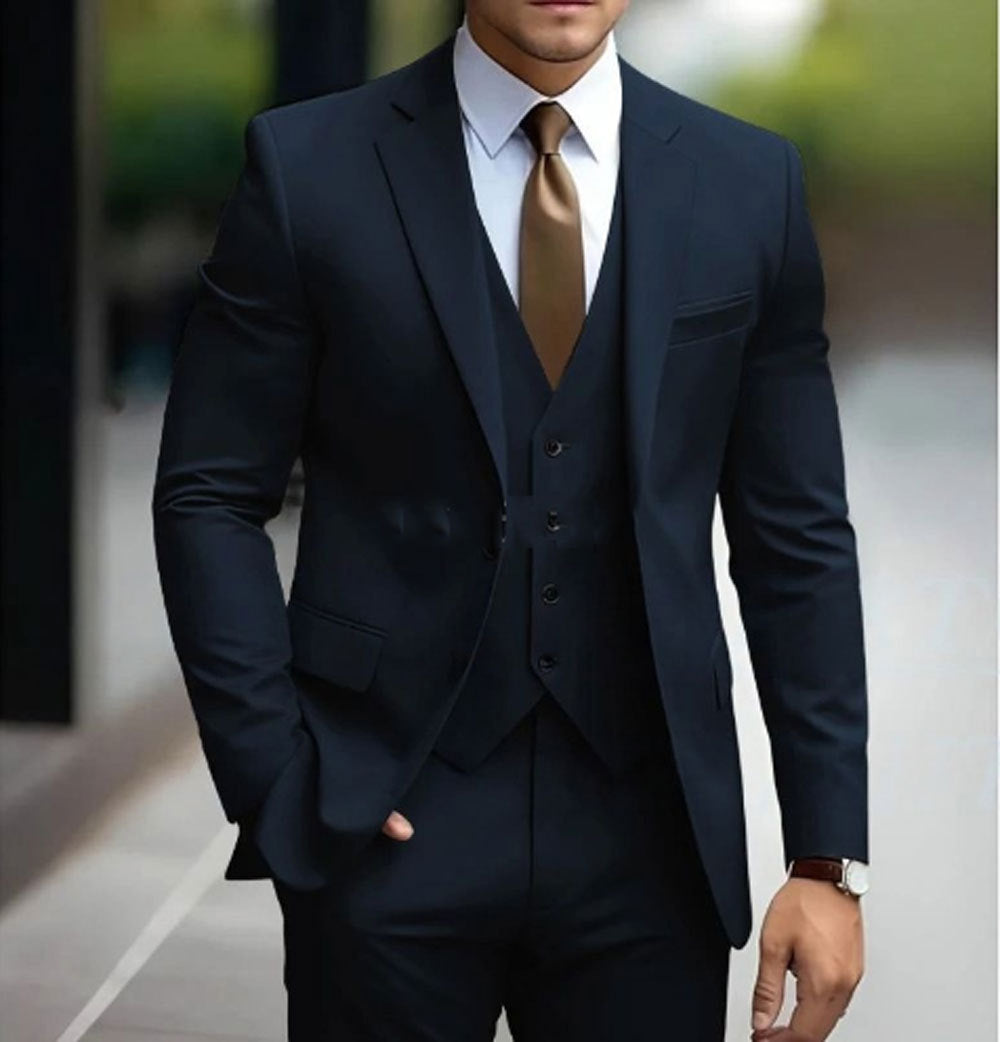 CONOR™™ | Men's Waistcoat & Blazer Suit