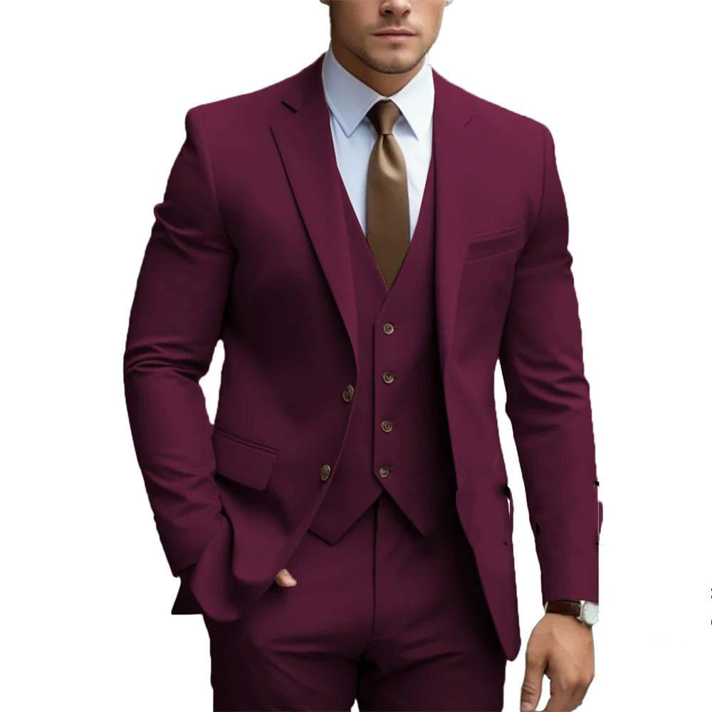 CONOR™™ | Men's Waistcoat & Blazer Suit