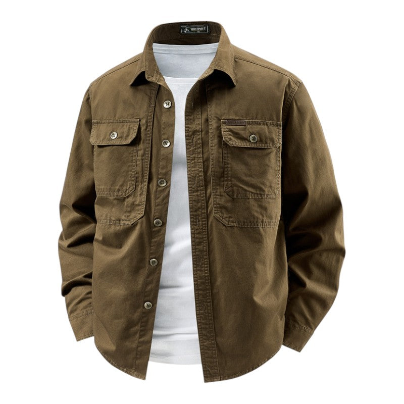 CONOR™ | LONG SLEEVE UTILITY SHIRT FOR MEN