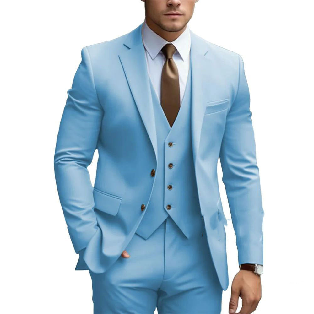 CONOR™™ | Men's Waistcoat & Blazer Suit