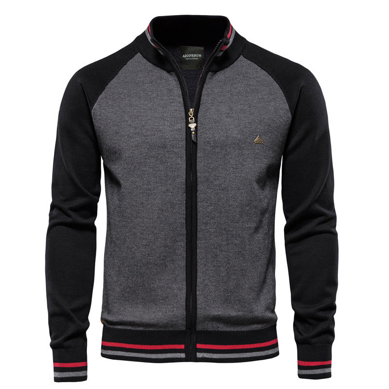 CONOR™™ | Zip-Up Knit Jacket