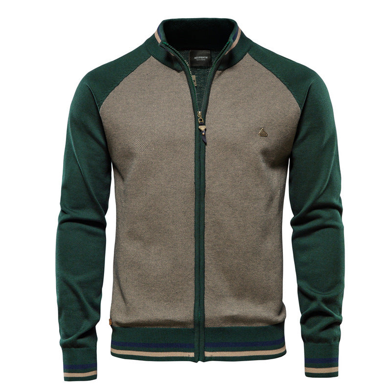 CONOR™™ | Zip-Up Knit Jacket