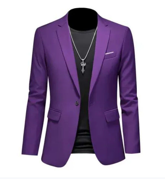 CONOR™| Men's Skinny-Fit Woven Blazer