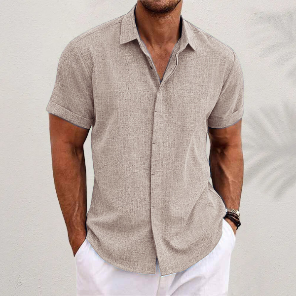 CONOR™™ | Linen Short-Sleeve
