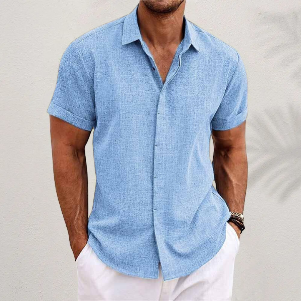 CONOR™™ | Linen Short-Sleeve