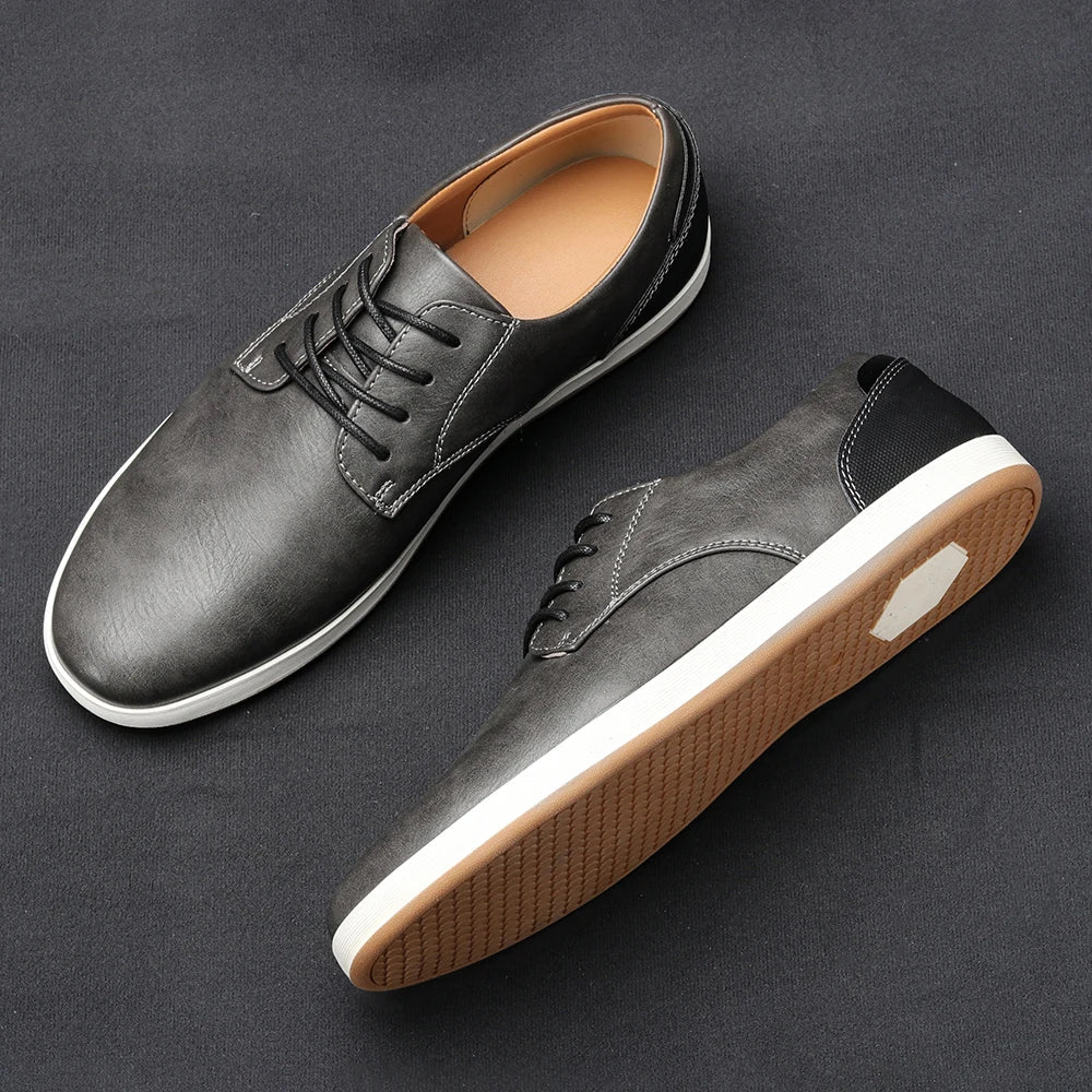 CONOR™ | LEATHER SNEAKERS
