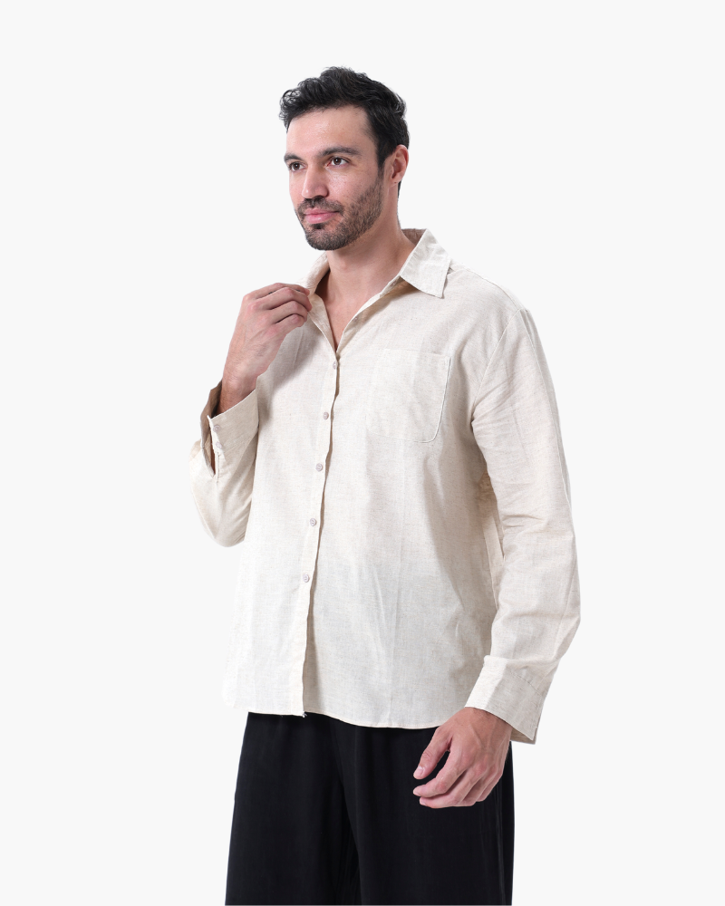 CONOR™ | LINEN COMBO (LONGSLEEVE)