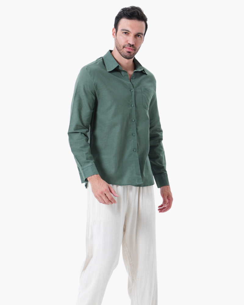 CONOR™ | LINEN COMBO (LONGSLEEVE)
