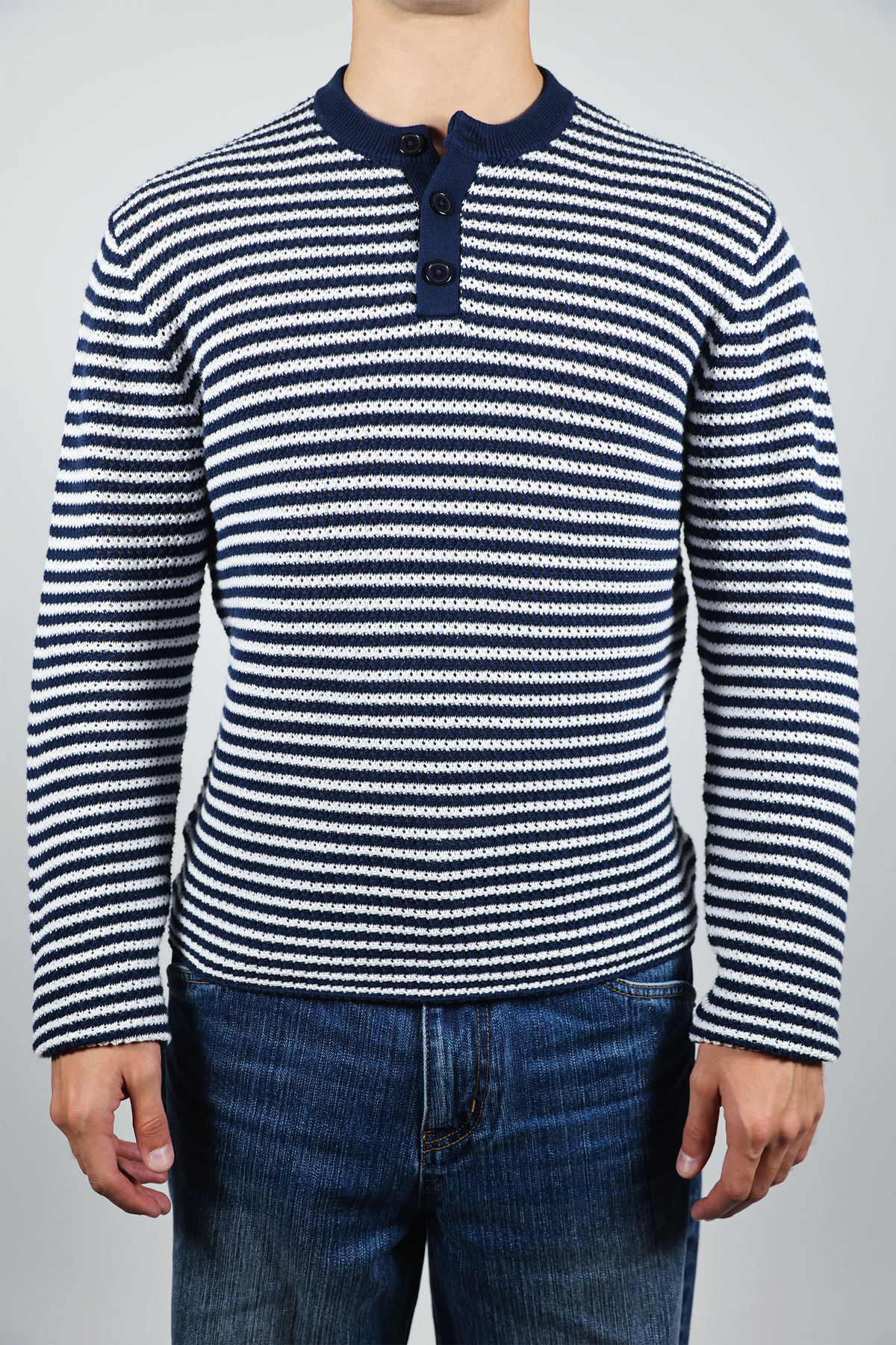 CONOR™ | Knitted Sailor Henley