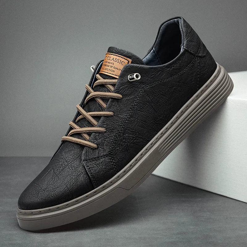 CONOR™ | LEATHER OXFORD TRAINERS