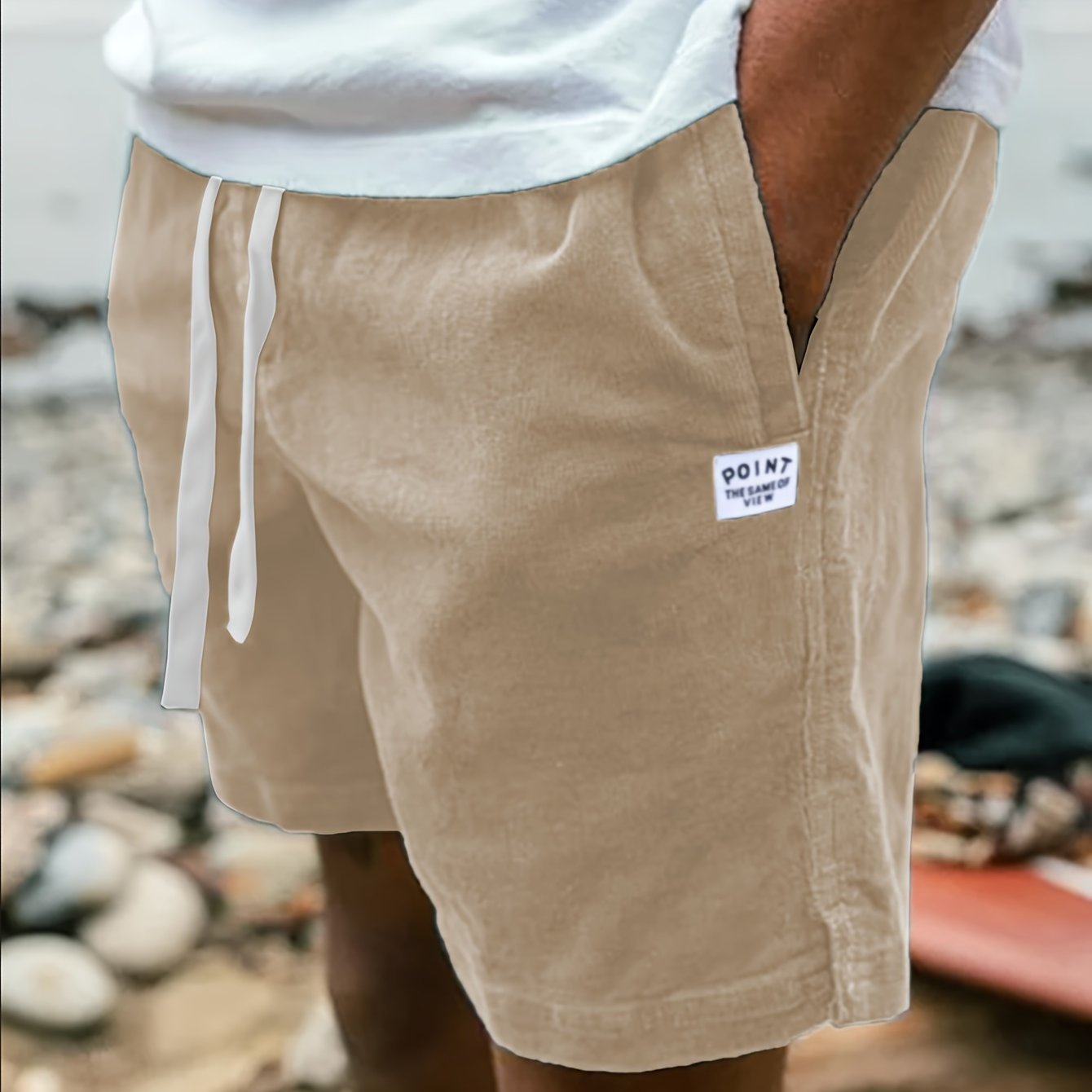 CONOR™™ | Ribbed Drawstring Shorts