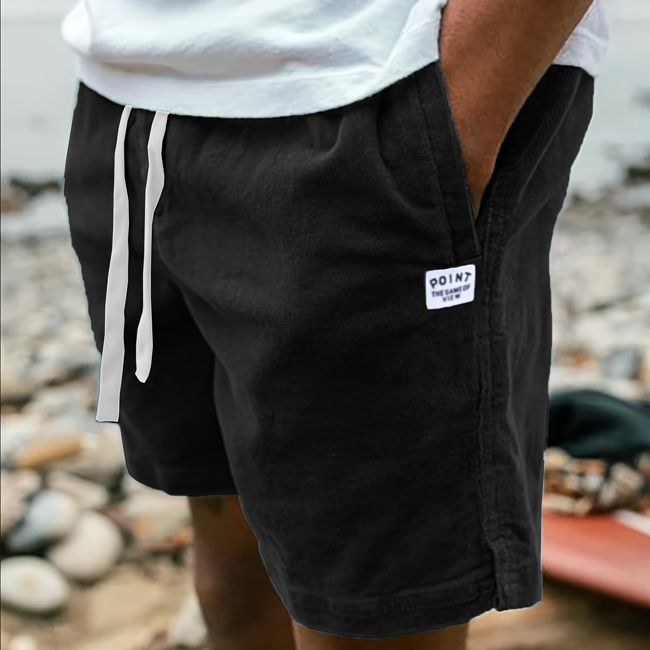 CONOR™™ | Ribbed Drawstring Shorts