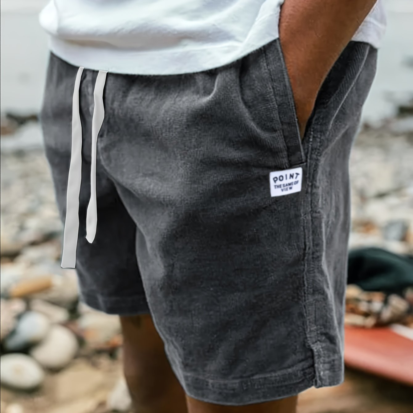 CONOR™™ | Ribbed Drawstring Shorts