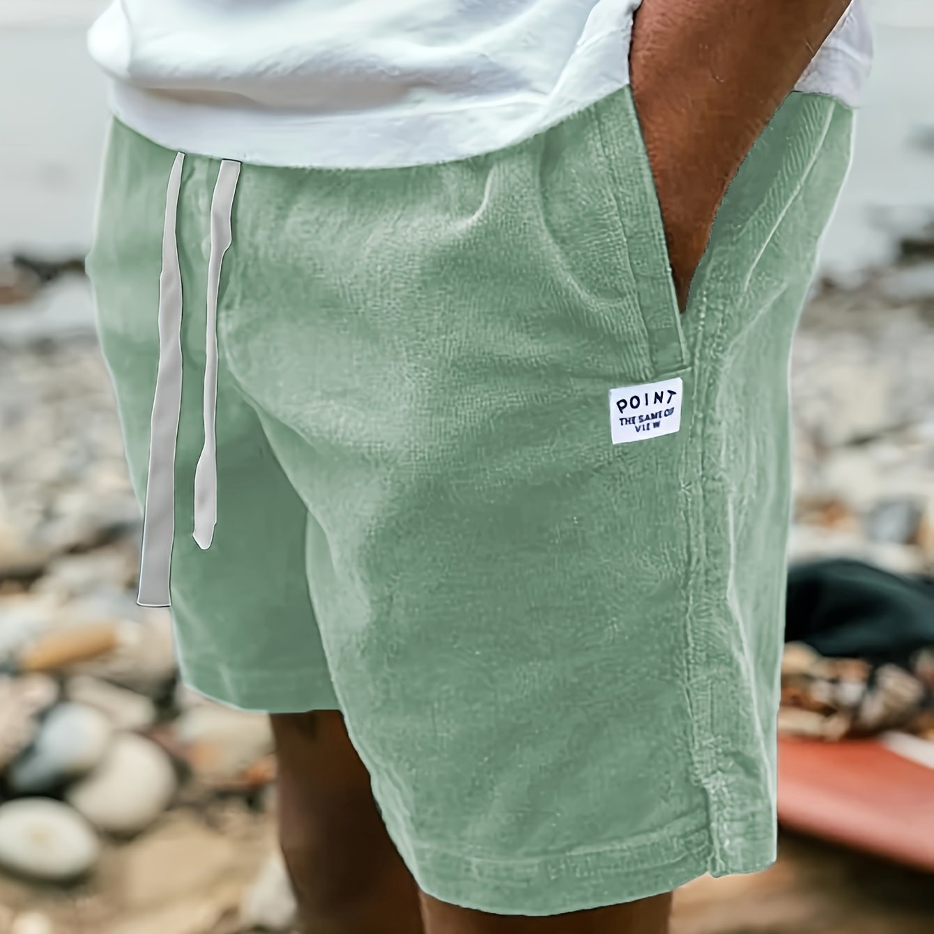 CONOR™™ | Ribbed Drawstring Shorts