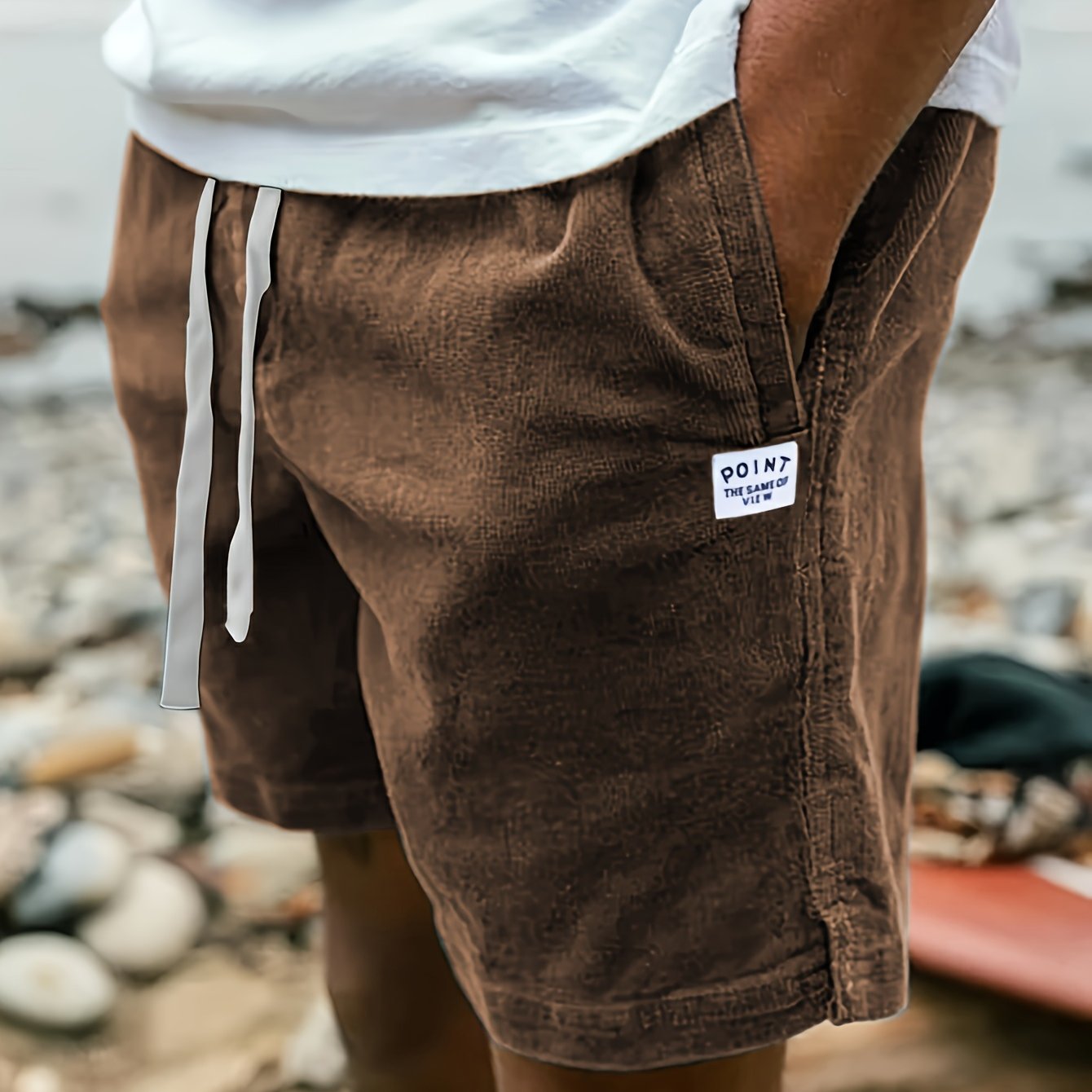 CONOR™™ | Ribbed Drawstring Shorts
