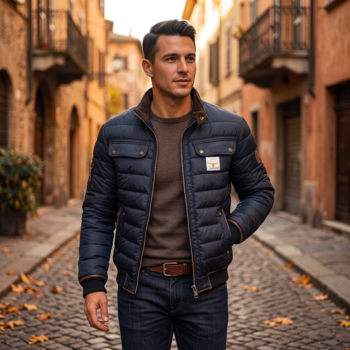 CONOR™ | Dario Vintage Jacket with a Bold Character