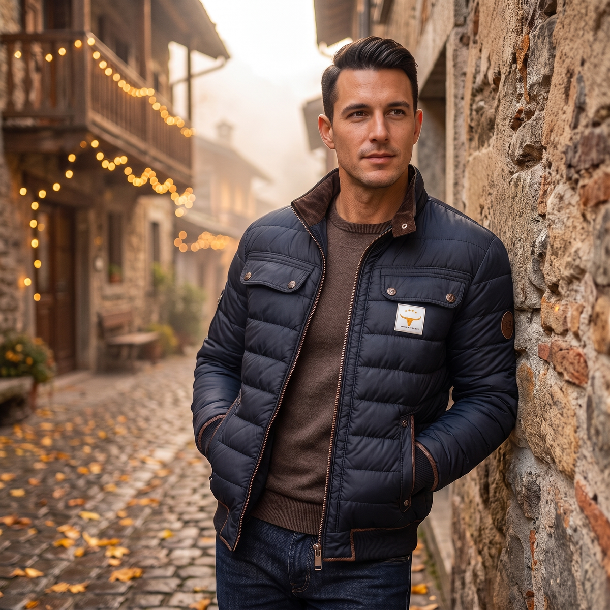 CONOR™ | Dario Vintage Jacket with a Bold Character