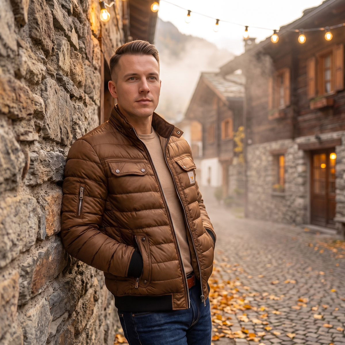 CONOR™ | Dario Vintage Jacket with a Bold Character