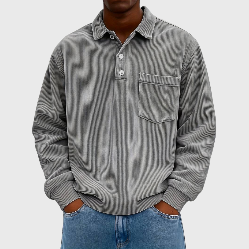 CONOR™ | LONG SLEEVE CORDUROY SHIRT