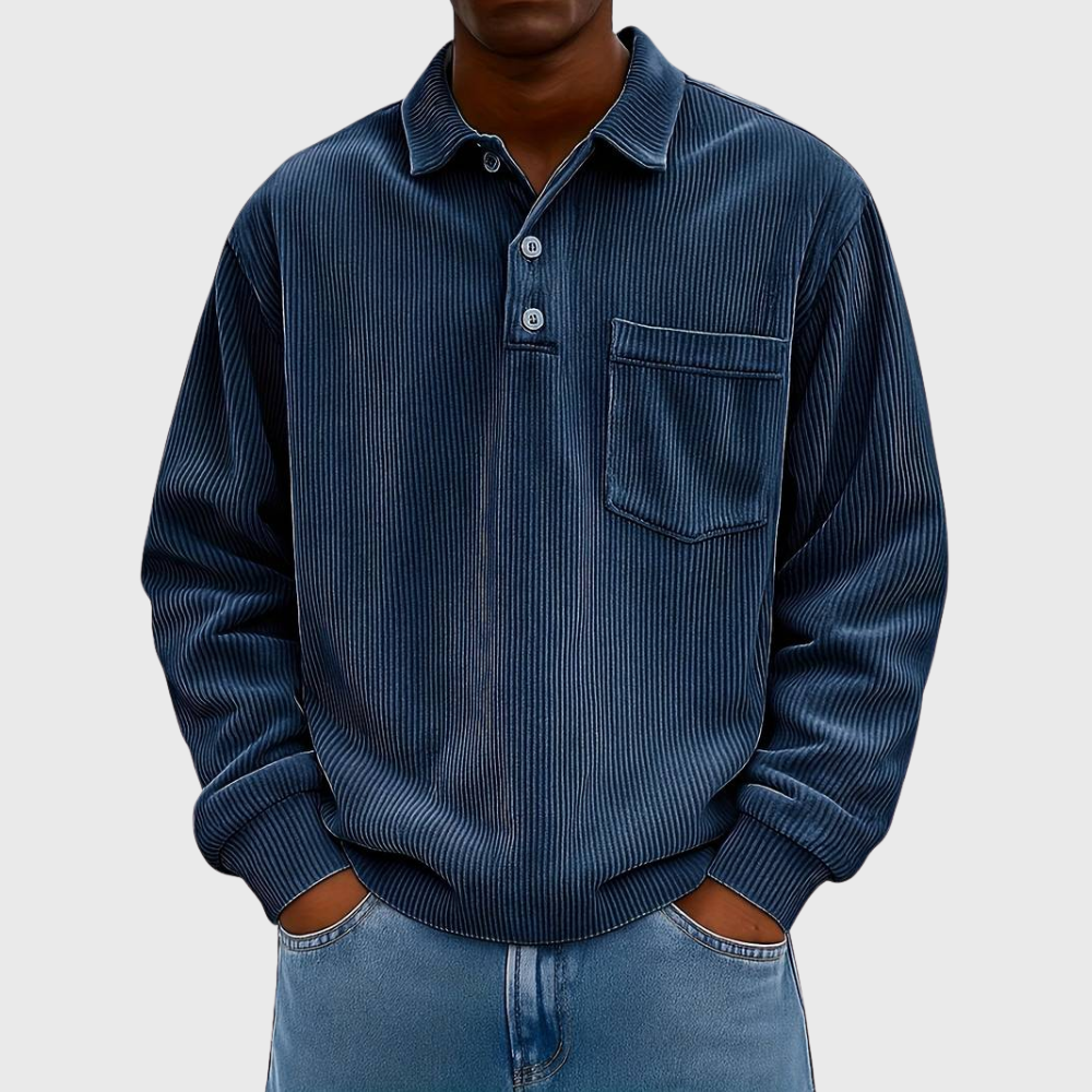 CONOR™ | LONG SLEEVE CORDUROY SHIRT