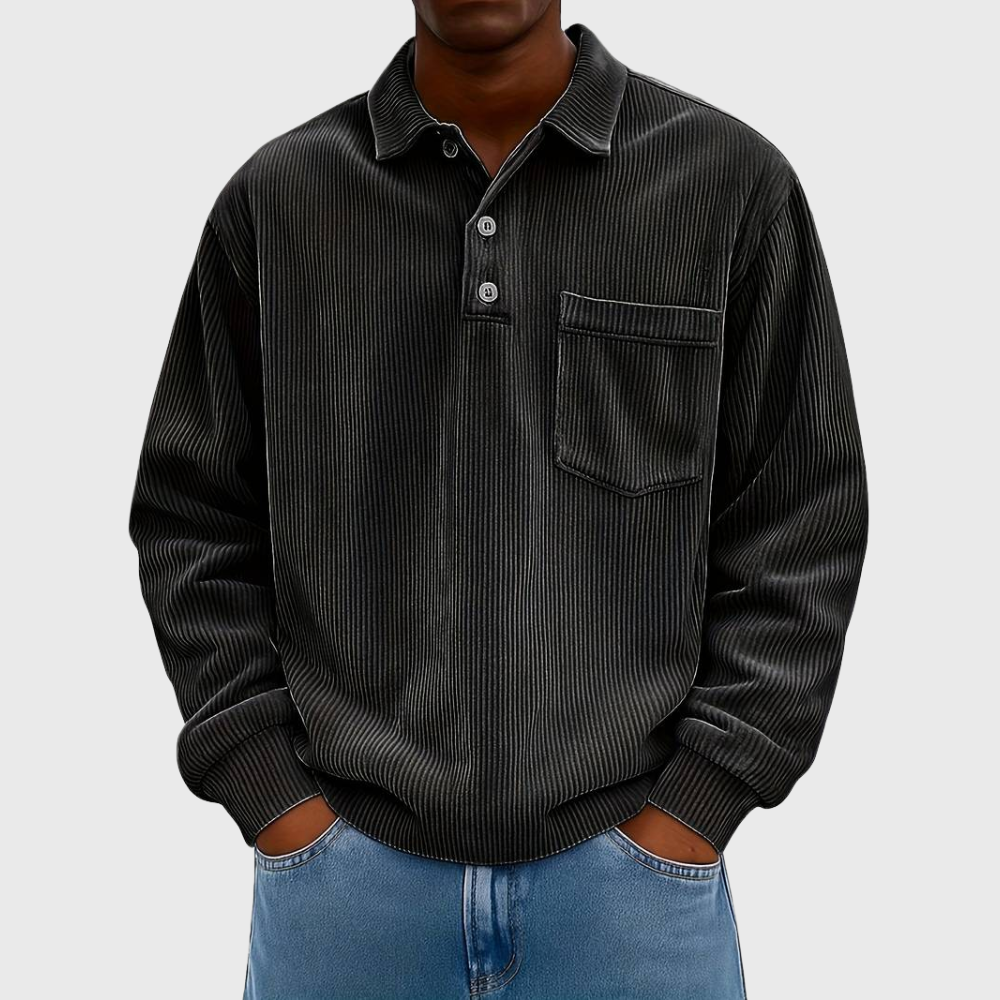 CONOR™ | LONG SLEEVE CORDUROY SHIRT