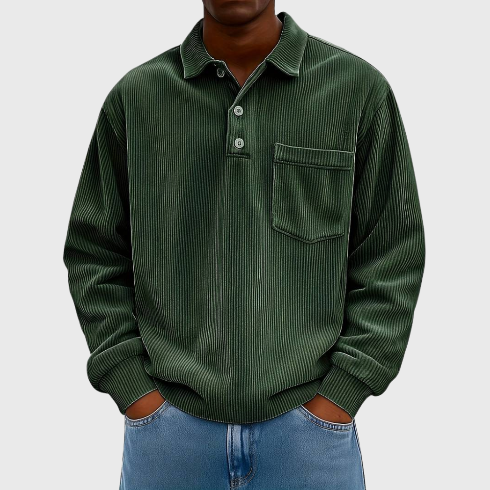 CONOR™ | LONG SLEEVE CORDUROY SHIRT