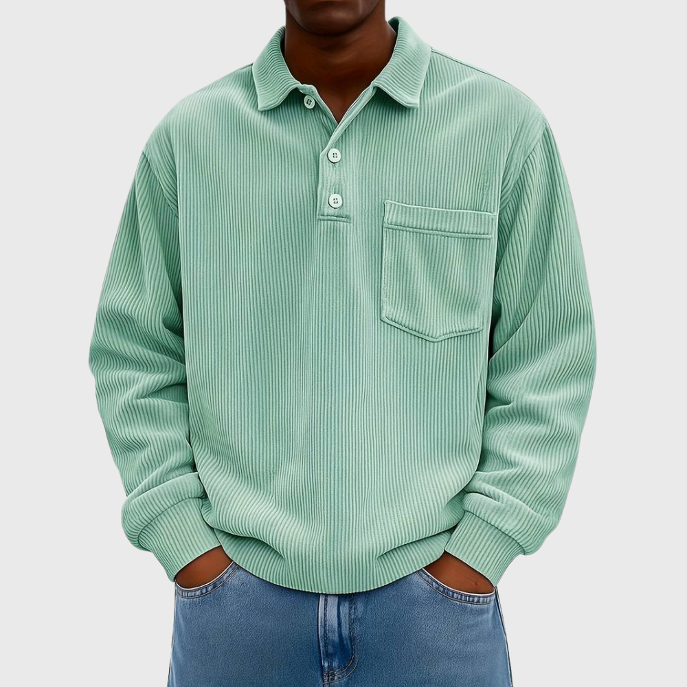 CONOR™ | LONG SLEEVE CORDUROY SHIRT
