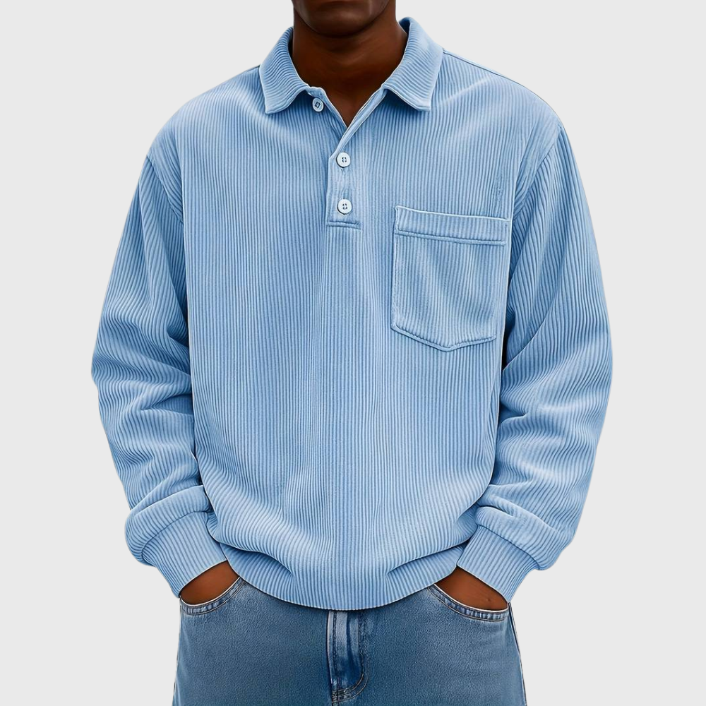 CONOR™ | LONG SLEEVE CORDUROY SHIRT