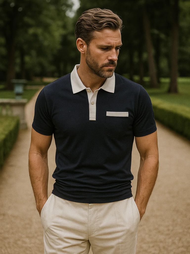 CONOR™™ | Contrast Collar Polo