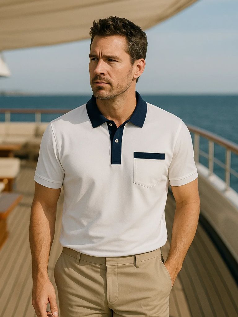 CONOR™™ | Contrast Collar Polo